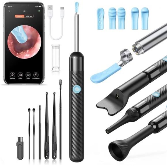 Ear Wax Removal Tool Camera, Ear Cleaner with Camera, FSA HSA StoreEligible - Picture 1 of 7